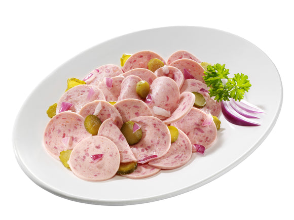Bayerischer Wurst-Salat Dahlhoff 1 kg Schale MÄVO
