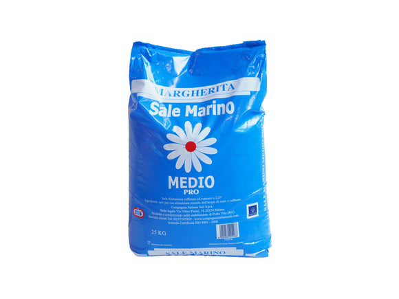 Meersalz Sale Marino Medio pro 25 kg Sack MÄVO