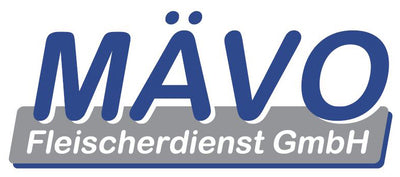 Mävo Fleischerdienst GmbH Logo Onlineshop für Fleischereibedarf 