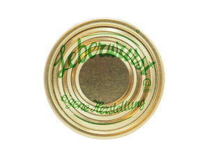 100 Stück Deckel für Konservendosen 73 mm Aufdruck Leberwurst MÄVO
