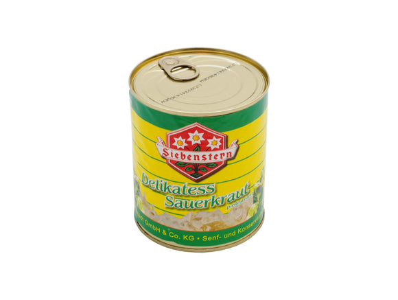 12 Dosen Sauerkraut Dosen Siebenstern a 850 ml MÄVO