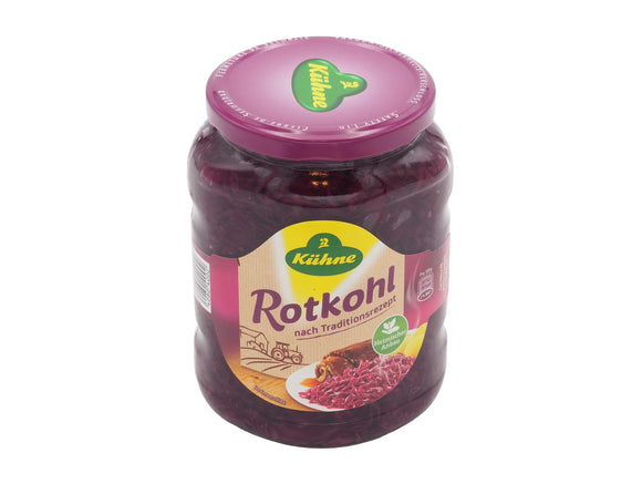 12 Gläser Rotkohl Kühne a 720 ml MÄVO