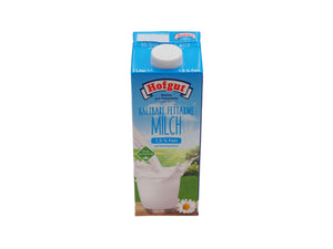 12 Liter Hofgut H-Milch 1,5 % Fett a 1 l Tetra Pack MÄVO