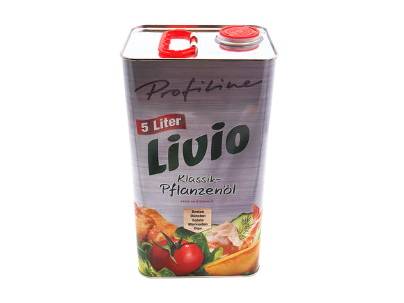 5 Liter Livio Pflanzenöl Lukull MÄVO