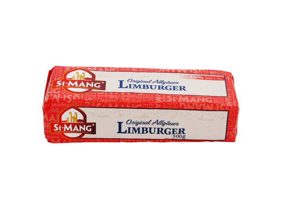 5 Stück St. Mang Limburger 40 % Fett i.d.Tr. a 500 g Stück MÄVO