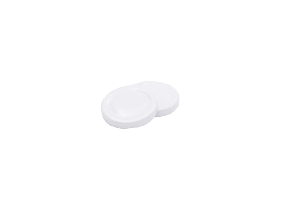 50 Stück Twist-off-Deckel 66 mm weiß MÄVO