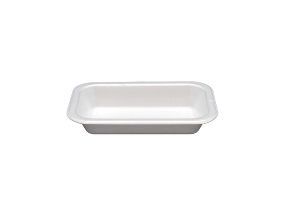 500 Stück Menü-Schale 1-teilig, weiß, 750 ml, Maße: 242x150x40 mm MÄVO