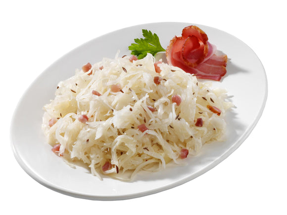 Bayerischer Kraut-Salat mit Speck Dahlhoff 1 kg Schale MÄVO