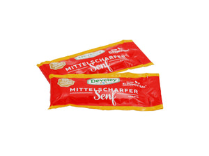 Develey Mittelscharfer Senf 15 ml Portionsbeutel MÄVO