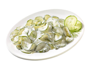 Feiner Gurken-Salat Dahlhoff 1 kg Schale MÄVO