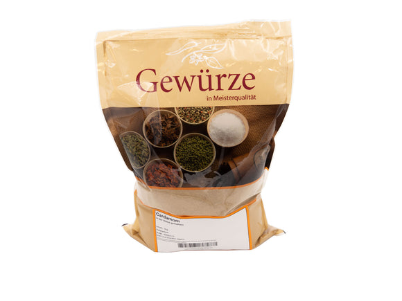 Kardamom gemahlen 1 kg Beutel MÄVO