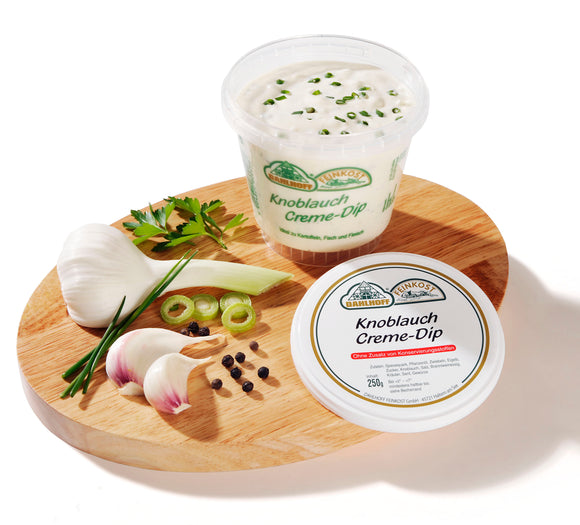 Knoblauch-Creme-Dip Dahlhoff 1 kg Schale MÄVO