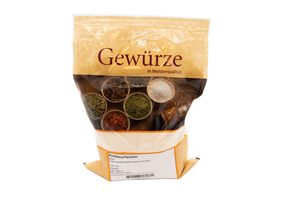 Knoblauchpulver fein 1 kg Beutel MÄVO