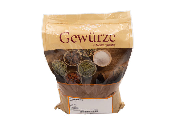 Muskatnuß gemahlen 1 kg Beutel MÄVO
