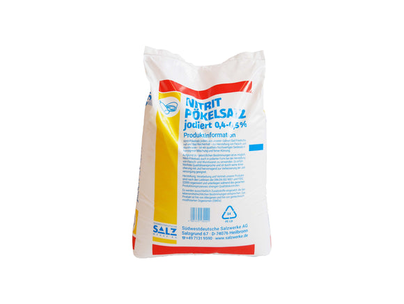 Pökelsalz jodiert 25 kg Sack MÄVO