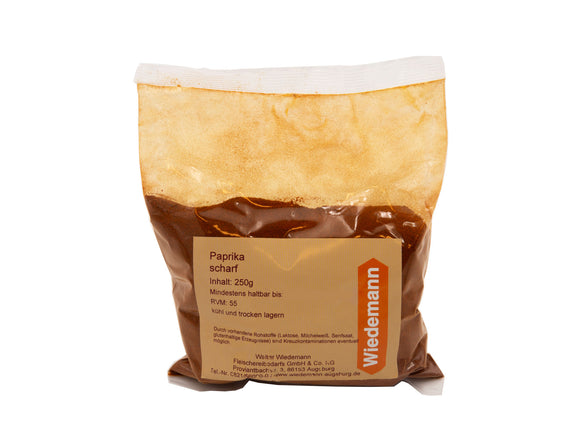 Paprika scharf 250 g Beutel MÄVO