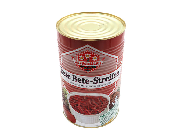 Rote Beete Streifen, Siebenstern 5/1 Dose MÄVO