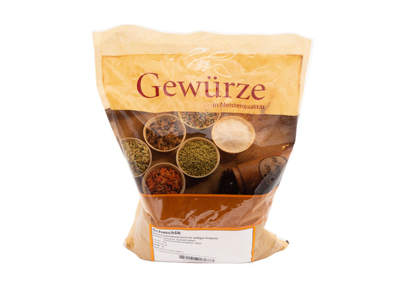 Schaschlikgewürz & deftiges Gulasch 1 kg Beutel MÄVO