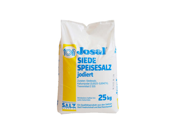 Speisesalz jodiert 25 kg Sack MÄVO