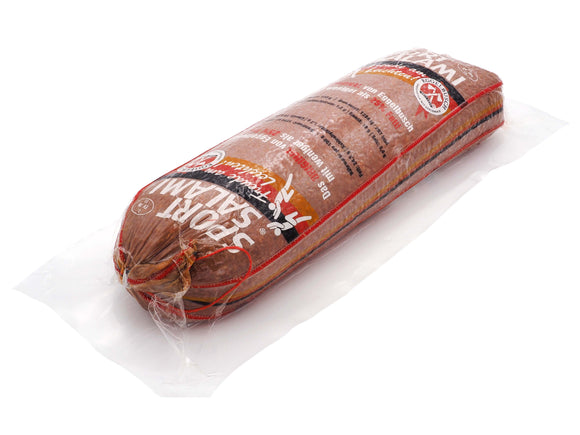 Sportsalami aus Pute und Schweinefleisch ca. 4,2 kg MÄVO