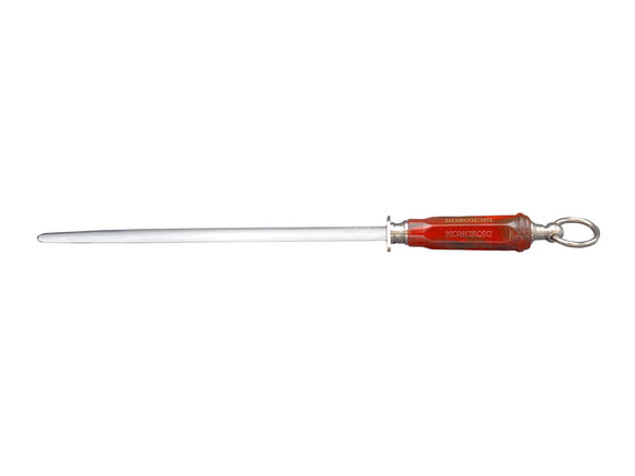 Stahl Dickoron oval 30 cm roter Griff MÄVO